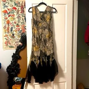 1920s chiffon dress